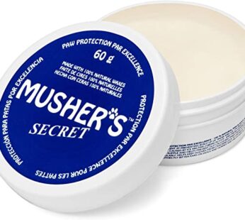 Moisturizing Dog Paw Balm that Creates an Invisible Barrier That Protects and Heals Dry Cracked Paws – All-Natural with Vitamin E and Food-Grade Ingredients