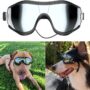NVTED Dog Sunglasses Dog Goggles, UV Protection Wind Protection Dust Protection Fog Protection Pet Glasses Eye Wear Protection with Adjustable Strap for Medium or Large Dog
