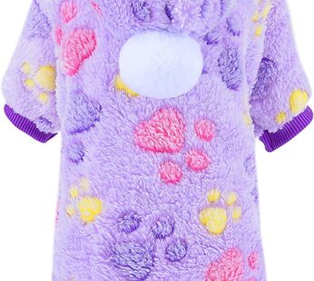 Fleece Dog Pajamas Chihuahua Sweater Dress Dog Fleece Sweater