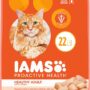 IAMS PROACTIVE HEALTH Adult Healthy Dry Cat Food with Chicken Cat Kibble