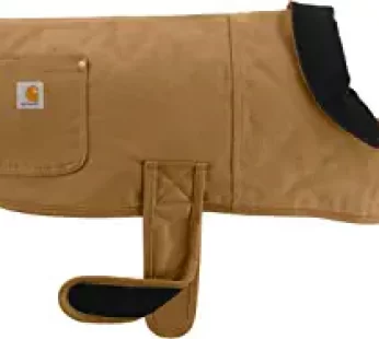 Carhartt Firm Duck Insulated Dog Chore Coat Brown/Brass