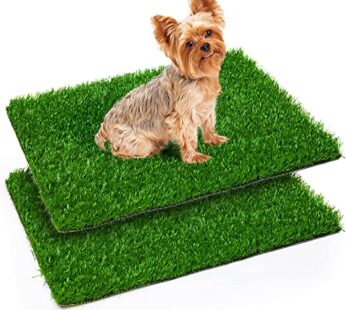 Oiyeefo Artificial Pet Pee Grass Mat for Puppy, Pet Turf Fake Grass Replacement Pad for Dog Potty Training, Indoor and Outdoor